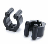 40 PCS Plastic Club Clip Fishing Rod Pole Storage Tip Clips Clamps Holder