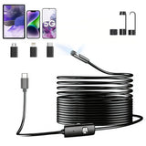 Anykit 8mm USB Endoscope Camera for Automotive Inspection and Diagnostics