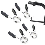 4 PCS 25mm Spring Clamp Collars for Weight Bar Dumbbells Gym Fitness Clips Locks