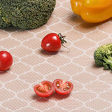 Thick Waterproof Shelf Liner for Kitchen Cabinets Refrigerator & Vanity Drawers Style 1