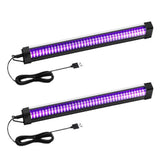 2 Pcs Black Light Bar for Fluorescent Tapestry Poster Body Paint Glow Party