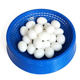 6 PCS Blue Pigeon Egg Nest Bowls Plastic Ventilated for Breeding
