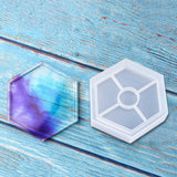 Silicone Resin Mold Hexagonal for Coasters Pendants and Jewelry