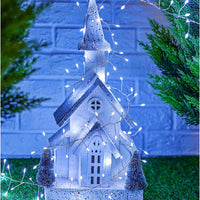 Solar String Lights – Outdoor Waterproof Fairy Lights for Patio and Balcony White