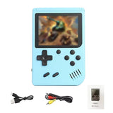 Built-in 500 Classic Games Gameboy Handheld Retro Video Game Console Kids Toy Blue