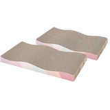 2 PCS Cat Scratching Board Dual-Side Reversible Pad for Furniture Protection