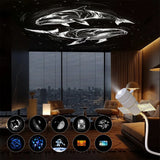 Galaxy Projector Night Light 3 Modes Timer Adjustable USB for Home Car Style 2