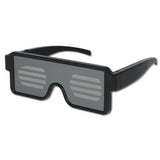 LED Light Up Glasses with 10 Dynamic Patterns for Party and Rave Multicolor