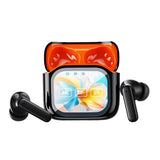 Wireless Bluetooth 5.4 AI Translation Earbuds with LCD Touchscreen 150-Language Real-Time Translation Orange