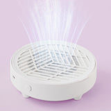Nail Dust Collector Vacuum Fan for Nail Tech Quiet & Compact Dust Extractor White