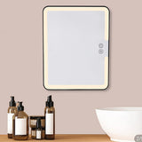 Shower Mirror Fogless for Shaving Anti-Fog Shaving Mirror with Razor Holder for Shower Room Square