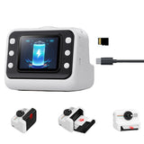 Printing Camera Instant Print 1080P Selfie Digital Camera with 64GB Card - White