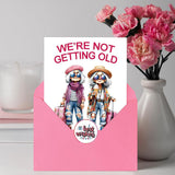 Cartoon Encouragement Card with Envelope Cute for Friends