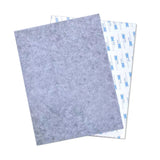 5Pcs Self Adhesive Furniture Protective Felt Pads for Scratch and Noise Protection Gray