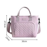 11L Large Insulated Lunch Bag – Thermal Lunch Box Leakproof Cooler Tote for Work Purple