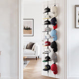 Two-Way Hanging Cap Rack Hat Storage Organizer for Baseball Caps
