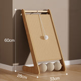 Cat Scratch Pads with Play Ball for Indoor Cats