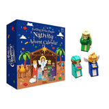 Nativity Advent Calendar 24-Day Building Block Set Christmas Countdown Calendar