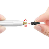 4 Pcs Replacement Tips Compatible With Apple Pencil 1/2 USB-C Pro Stylus