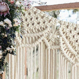 Boho Macrame Tapestry Woven Wall Hanging Tassel Macrame Home Wedding Party Decor