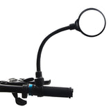 Pair of Adjustable Bike Handlebar Mirror 360-Degree Rotating Wide-Angle Rearview Mirror for Bicycles Motorcycles