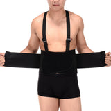 Adjustable Back Support Belt with Elastic Straps for Work Sports