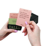150Pcs Life Story Interview Kit Cards Tales Life Life Story Interview Kit for Family Game