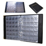 480-Slot Coin Collection Album with Removable Pages Coin Storage Book