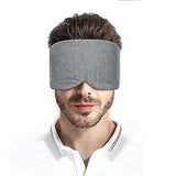 Travel Sleep Eye Mask Napping Light Blocking Eye Cover Light Grey