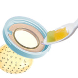Baby Fresh Fruit Food Feeder Pacifier Set Silicone Feeding Nipple Light Pink