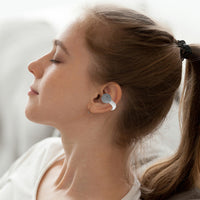 YX03 Wireless Bluetooth 5.3 Earphones Ear-clip Bone Conduction Headphones Sports Earbuds Grey