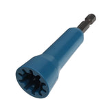 2Pcs Wire Nut Twister Multifunctional Wire Twisting Tool with 1/4 inch Chuck Wire Blue