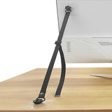 2Pcs Adjustable TV Security Straps Adhesive Anti Tip Furniture Anchors
