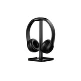 2-in-1 Gaming Headphone Stand Phone Holder Rack for Desk Display Rack Black