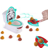 Poop Shoot Toilet Game Set Creative Family Game Toys
