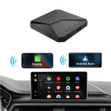 Plug And Play Wireless Carplay Adapter Dongle Box for Factory Wired Android Auto and CarPlay Cars
