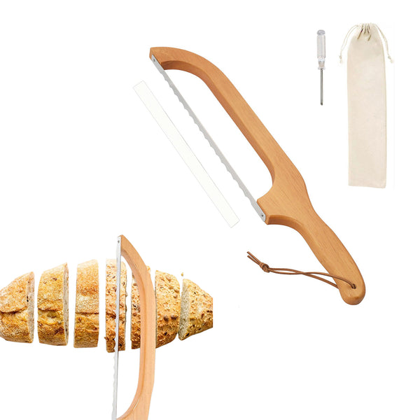 Sourdough Bread Slicer Serrated Bread Cutter for Homemade Bread