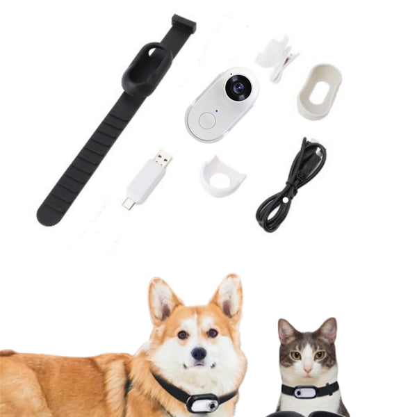 HD 1080P Pet Recorder Camera Mini Sport Action Camera with Video Recording for Outdoor Sports Vlogging