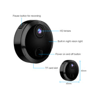 Wireless WiFi Spy Camera Mini  Hidden Camera with Night Vision for Home Security