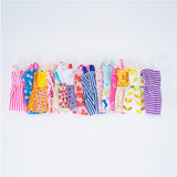 58Pcs Doll Clothes and Accessories Set DIY Dollhouse Toy Accessories Xmas Birthday Gift for Girls