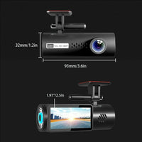 1080P Dual Camera Dash Cam For Cars Driving Recorder Camera with 32GB Card
