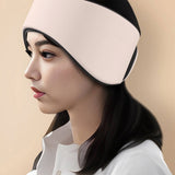 2-in-1 Sleeping Eye Mask And Ear Muffs Set Adjustable Sleep Ear Muffs Noise Reduction Sleeping Aid Pink