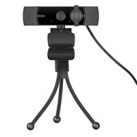 2K Webcam with Microphone 1080P HD USB Web Camera for Live Recording Online Conference