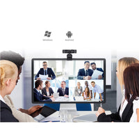 2K Webcam with Microphone 1080P HD USB Web Camera for Live Recording Online Conference