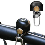 Retro Bike Bell Copper Crisp Cycling Bicycle Handlebar Bell Alarm Ring Black