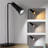 4-in-1 Wireless Touch Control Night Light Multifunctional Desk Lamp Clamp Light Wall Light Emergency Lamp Black