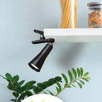 4-in-1 Wireless Touch Control Night Light Multifunctional Desk Lamp Clamp Light Wall Light Emergency Lamp Black