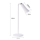 4-in-1 Wireless Touch Control Night Light Multifunctional Desk Lamp Clamp Light Wall Light Emergency Lamp White