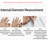 Smart Health Ring with Fitness Tracking Sleep Monitoring Gesture Control Compatible with Android iOS Gold