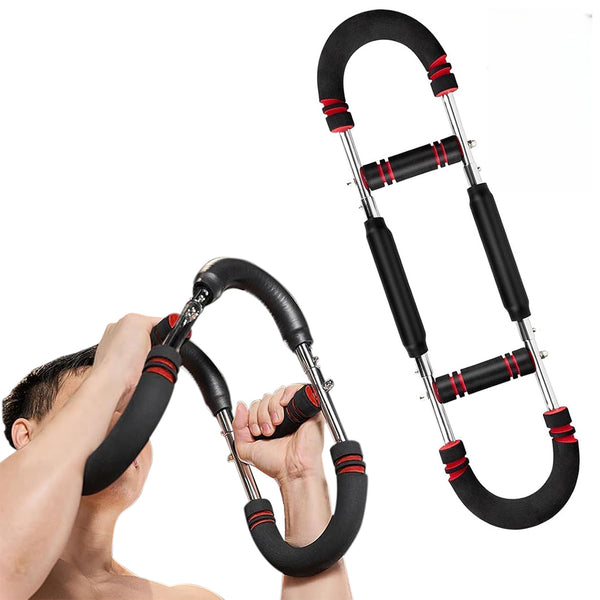 3-Level Adjusatble Twister Arm Trainer Chest Workout Twister Bar Home Fitness Equipment